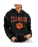 Gameday Couture Women's Black Clemson Tigers Studded Pullover Hoodie