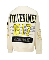 Gameday Couture Women's Cream Michigan Wolverines Slay Pullover Sweatshirt