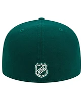 New Era Men's Green Minnesota Wild Core 59FIFTY Fitted Hat