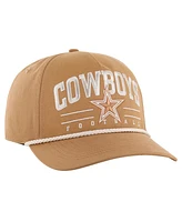 '47 Brand Men's Tan Dallas Cowboys Roscoe Rope Hitch Adjustable Hat