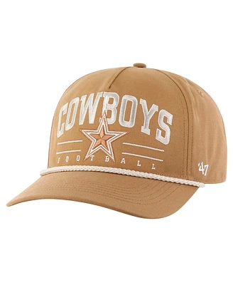 '47 Brand Men's Tan Dallas Cowboys Roscoe Rope Hitch Adjustable Hat