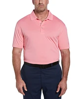 Pga Tour Men's Airflux Solid-Color Mesh Polo Golf Shirt