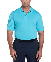 Pga Tour Men's Airflux Solid-Color Mesh Polo Golf Shirt