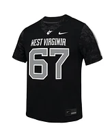 Nike Big Boys and Girls 67 Black West Virginia Mountaineers Untouchable Replica Game Jersey