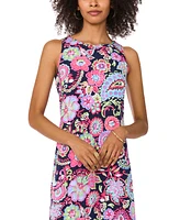 Vince Camuto Women's Floral-Print Sleeveless Maxi Dress