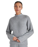 Steve Madden Women's Willa Ribbed Mock Neck Sweater