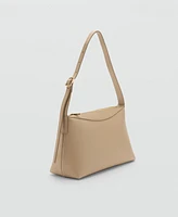 Mango Women's Zip Detail Shoulder Bag