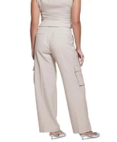 Guess Women's Matea High-Rise Perfect Cargo Pants