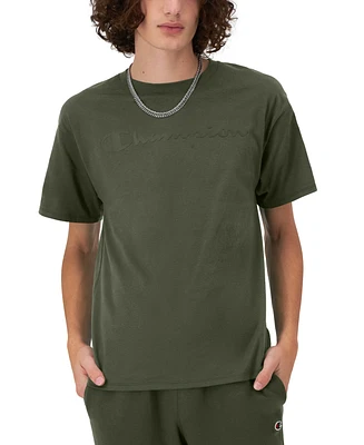 Champion Men's Classic Logo Crewneck Short-Sleeve T-Shirt