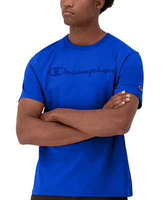 Champion Men's Classic Logo Crewneck Short-Sleeve T-Shirt