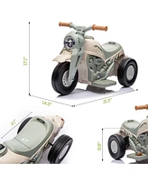 Qaba Ride on Motorcycle, 6V Bubble Car w/ Music