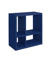 Kings Brand Furniture Katelyn 4-Cube Bookcase/Organizer