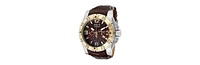 Invicta Men's 10906 Reserve Quartz 3 Hand Brown Dial Watch