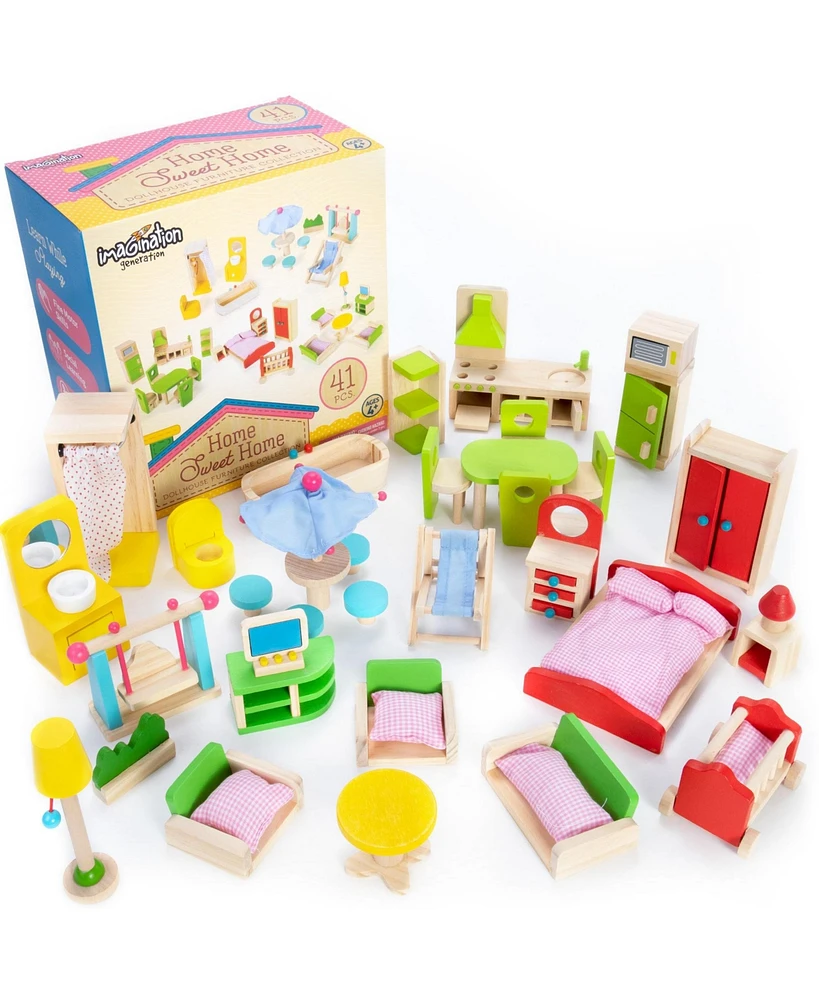 Slickblue Dollhouse Furniture Bundle – High-Quality Pieces for Creative Play and Imagination