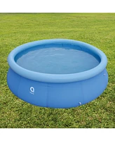 Jleisure Ft x 30" Prompt Set Inflatable Outdoor Backyard Swimming Pool