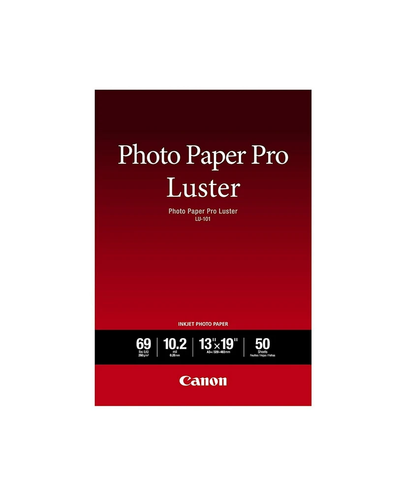 Canon Photo Paper Pro Luster 13 x 19 Inch (50 Sheets)