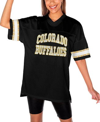 Gameday Couture Women's Black Colorado Buffaloes Until Kickoff Rhinestone Fashion T-Shirt