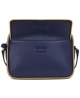 Lauren Ralph Lauren Two-Tone Leather Small Marcy Camera Bag