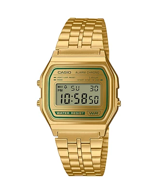 G-Shock Unisex Gold Tone Stainless Steel Watch, 33.2mm