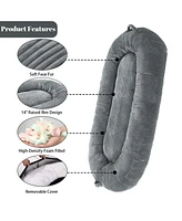 gaomon Dog Bed for People Adults, 71"x48"x14" Giant Pet Bed for Humans