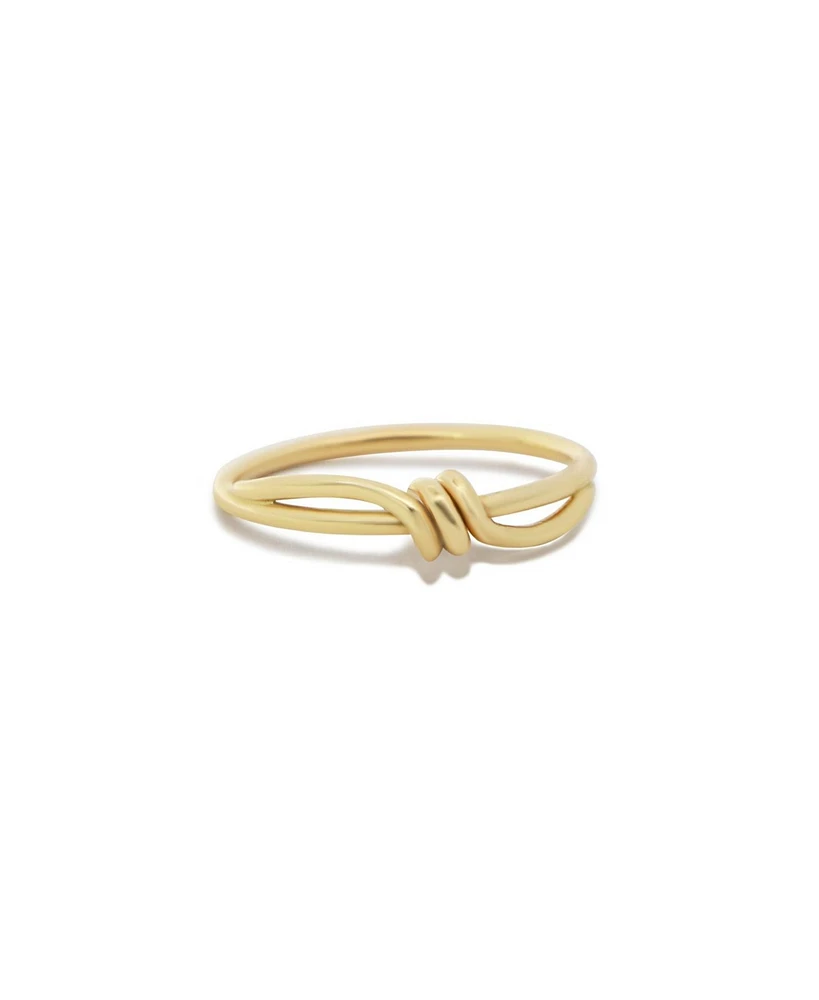 The Lovery Gold Knot Ring 14K Gold