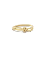 The Lovery Gold Knot Ring 14K Gold