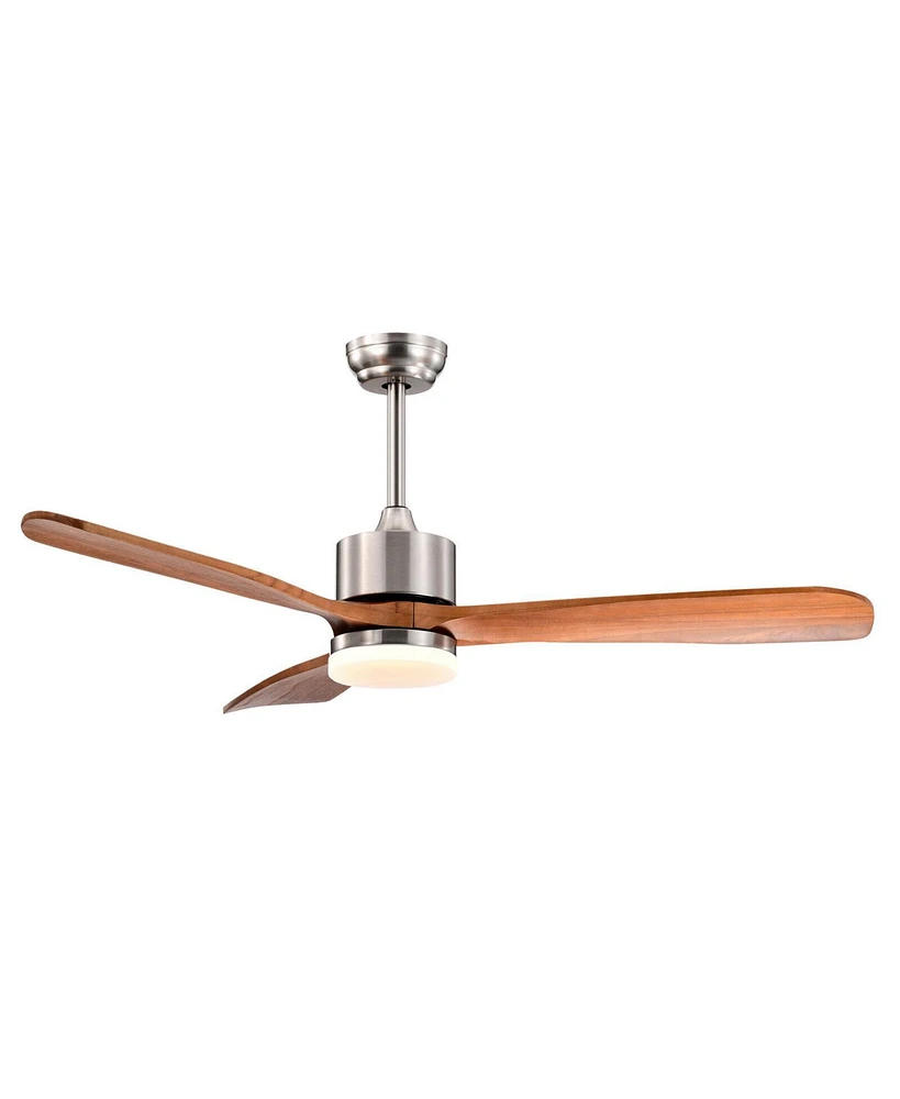 Gouun 52 Inch Reversible Ceiling Fan with LEDAdjustable Temperature