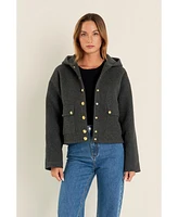 English Factory Women's Hoodie Outer