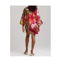 Natori Women's Rainforest Tunic with Tassels
