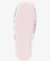 Charter Club Women's Dreamy Bouquet Quilted Slippers, Exclusively at Macy's