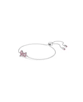 Swarovski Lifelong Bow Rhodium Plated Bracelet