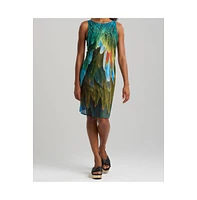 Natori Women's Paradise - Printed Mesh Mini Dresss