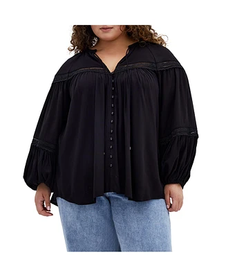 City Chic Plus Averi Shirt