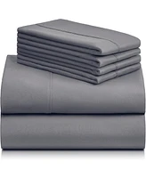 LuxClub Bamboo Sheets - 100% Derived Rayon, Cooling, Ultra Soft