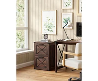 Slickblue File Cabinet with 2 Spacious Drawers for Organized Storage