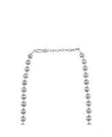 American West Jewelry Sterling Silver Native Pearl Bead Necklace, 24 - 27 Inches