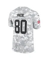 Nike Men's Jerry Rice Arctic Camo San Francisco 49ers 2024 Salute to Service Retired Player Limited Jersey