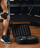 Tzumi PROfit Percussion Muscle Massage Gun, Rechargeable Deep Tissue Full-Body Massager with Multiple Attachments(A $74.99 Value)
