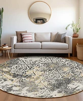 Addison Chantille ACN769 8'x8' Round Area Rug