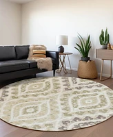 Addison Chantille ACN761 8'x8' Round Area Rug