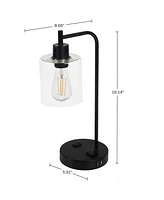 Lavish Home 16.14" Touch Control Table Lamp