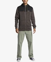 Quiksilver Men's Keller Block Zip Long Sleeve Hoodie