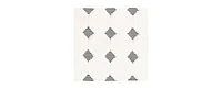 Bayshore Home Textured Tones Diamonds 2'7"x10' Runner Area Rug