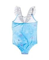 Frozen Toddler Girls Disney Elsa Anna One Piece Bathing Suit to