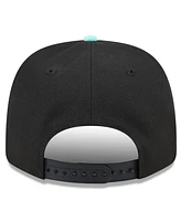 New Era Men's Turquoise Charlotte Hornets 2024/25 City Edition 9SEVENTY Stretch-Snap Hat