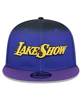 New Era Men's Purple Los Angeles Lakers 2024/25 City Edition 9FIFTY Snapback Hat