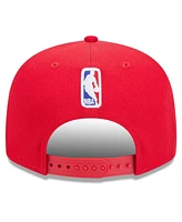 New Era Men's Red Houston Rockets 2024/25 City Edition Alternate 9FIFTY Snapback Hat