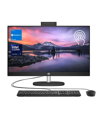 Hp Essential 27" Daily All-in-One Intel Core Ultra 7 155U 8GB Ram Intel Integrated Graphics 512GB Ssd Storage Windows 11 Home Fhd 60Hz