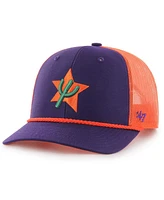 '47 Brand Men's Purple/Orange Phoenix Suns 2024/25 City Edition Trucker Adjustable Hat