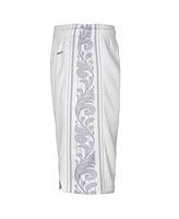 Nike Big Boys and Girls White Dallas Mavericks 2024/25 City Edition Swingman Performance Shorts